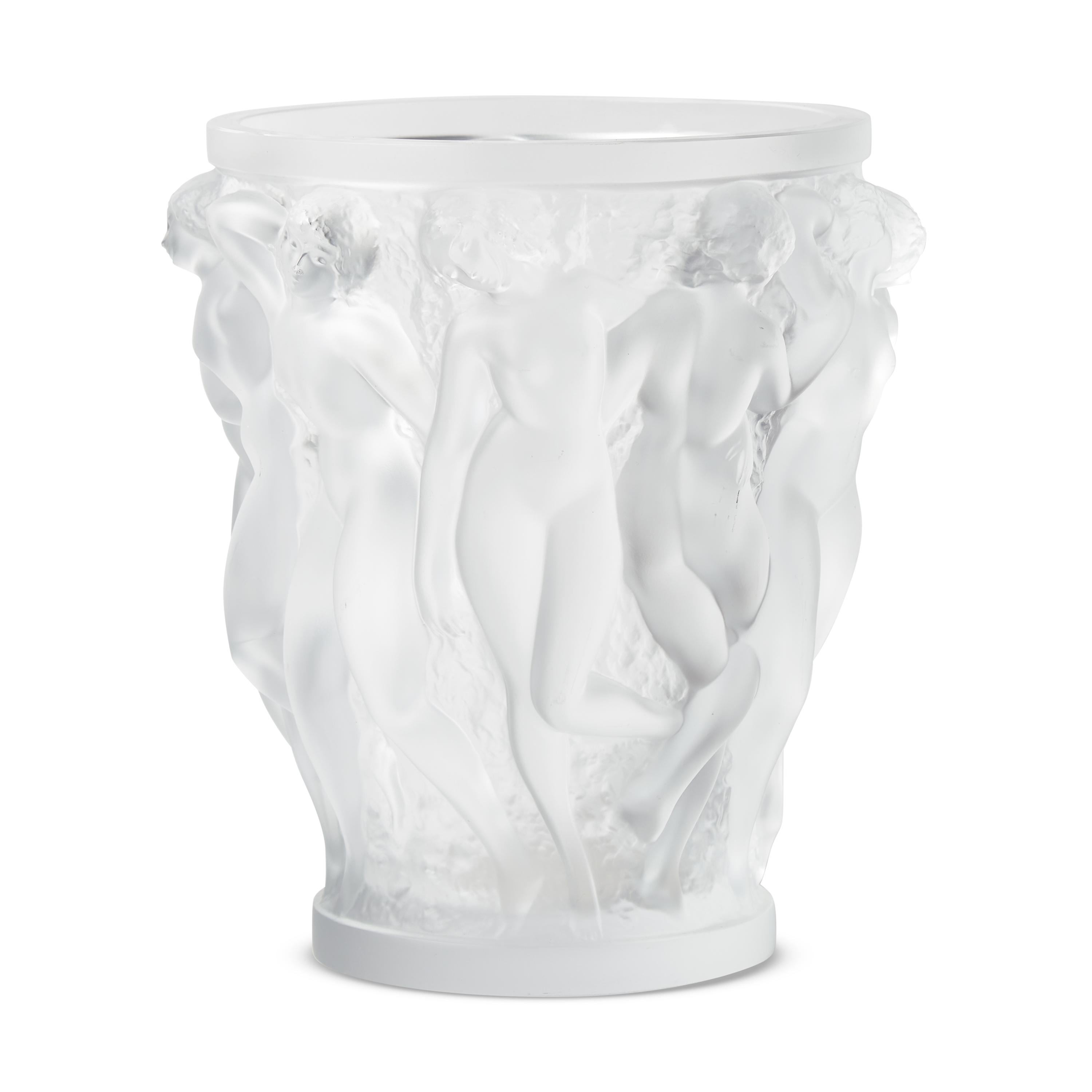 René Lalique (French, 1860–1945) — Bacchantes vase