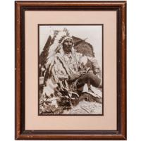 [NATIVE AMERICANS]. A group of 21 prints and photographs of Native American subjects, incl. examples by L.A. Huffman and Detroit Photographic Co.