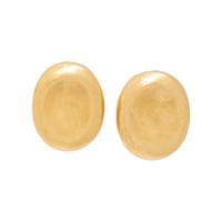 ANGELA CUMMINGS, YELLOW GOLD CLIP EARRINGS