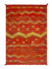 Navajo Transitional Child's Blanket / Rug
