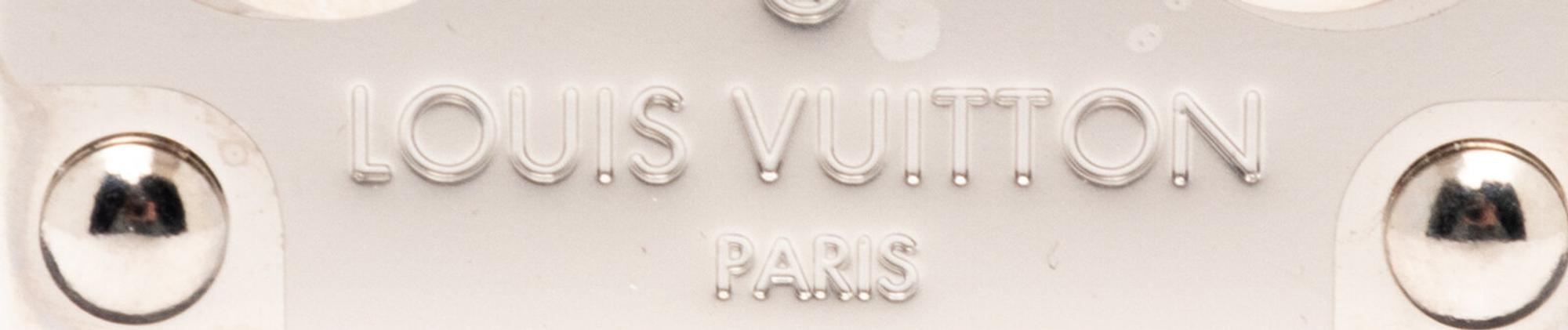 LOUIS VUITTON, BLACK JEWELRY BOX