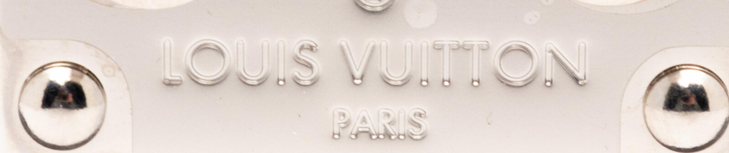 LOUIS VUITTON, BLACK JEWELRY BOX
