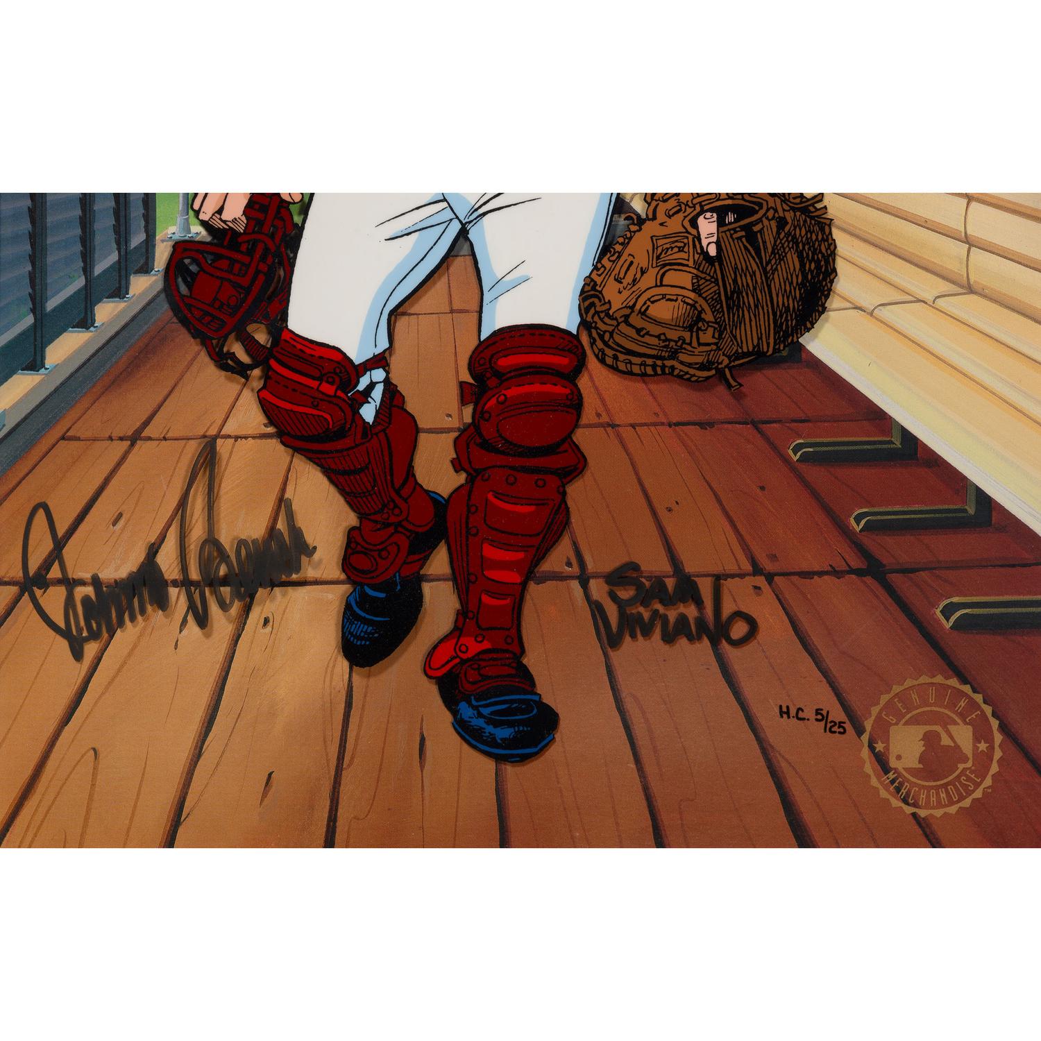 A Group of Cincinnati Reds Artwork including Pete Rose and Johnny Bench