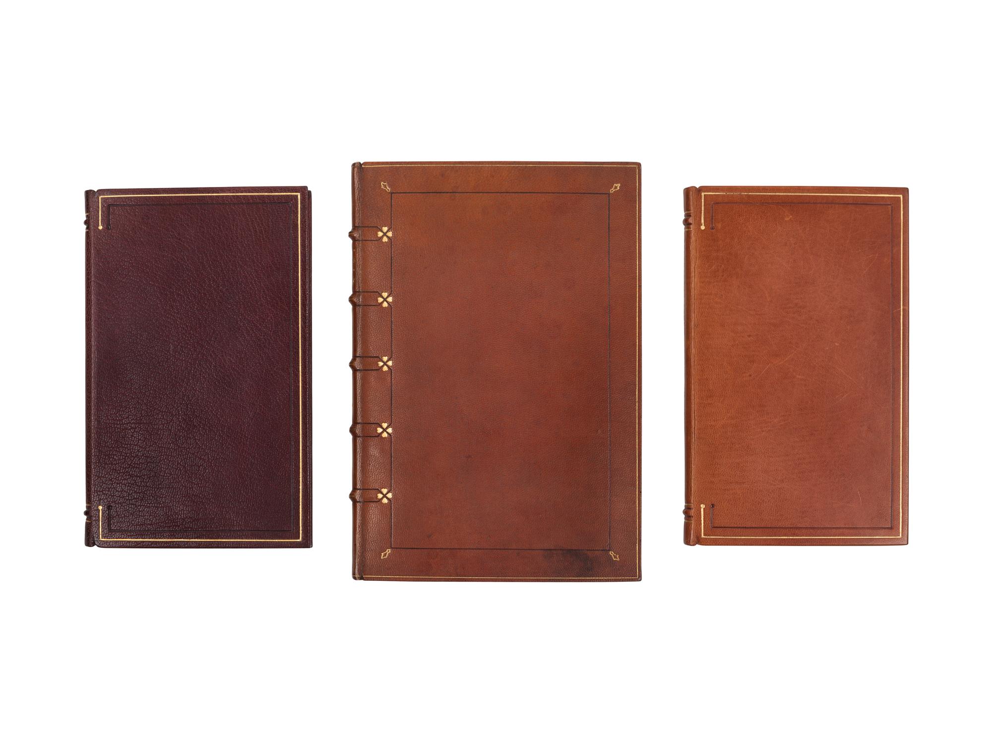 [MONASTERY HILL BINDING & KELLIEGRAM BINDING]. A group of 3 works, comprising: