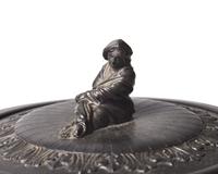 A Wedgwood Black Basalt Rum Kettle