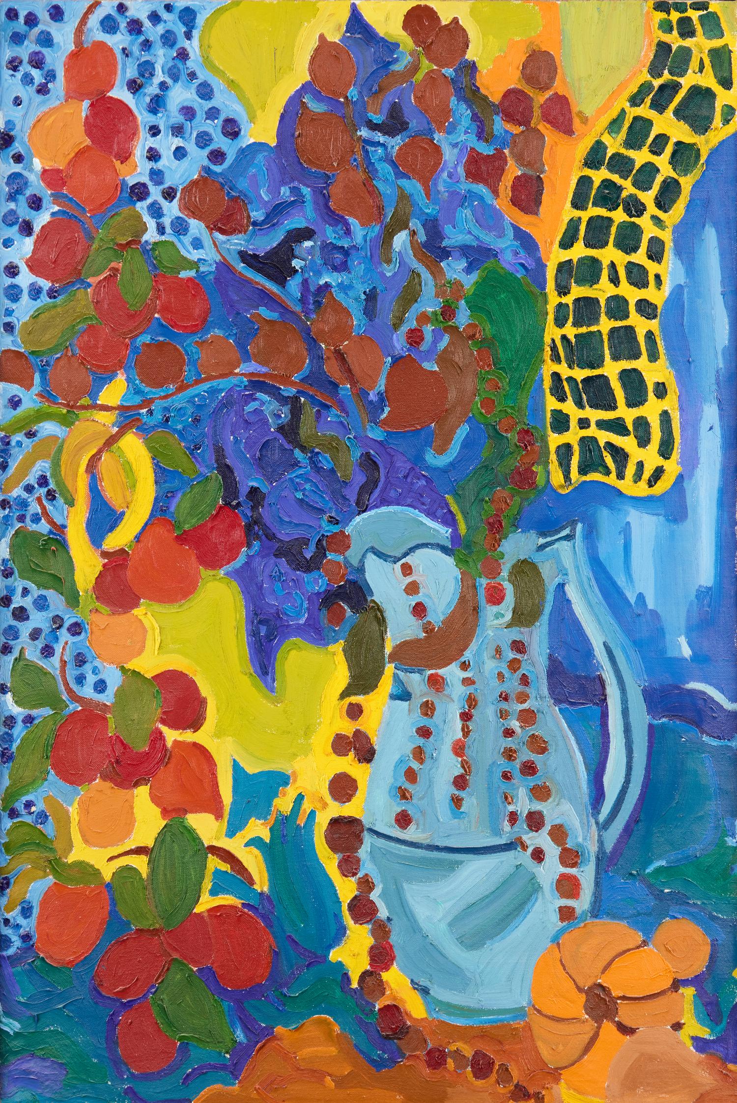Lynne Drexler (American, 1928-1999) — Blue Swirl , 1991