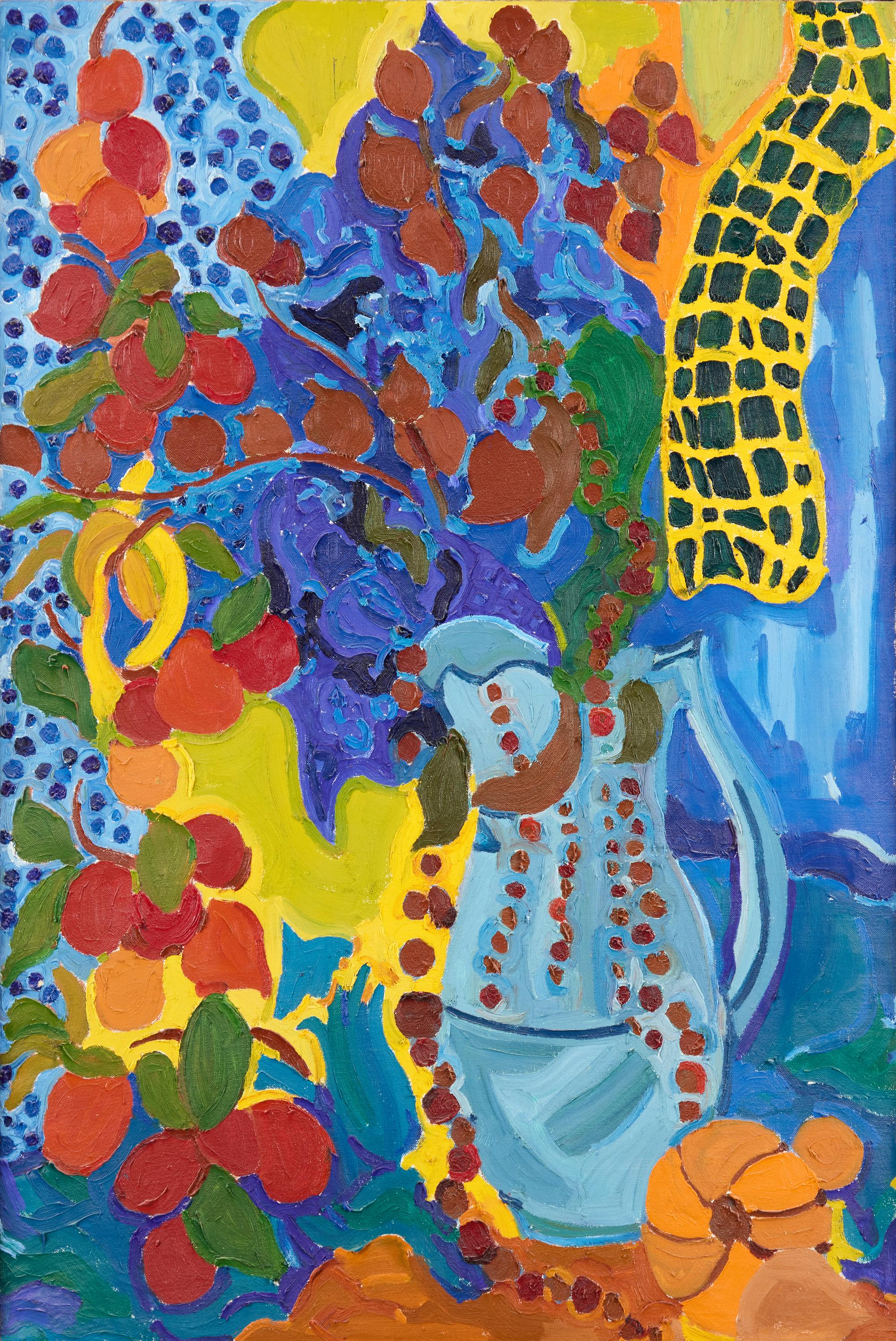 Lynne Drexler (American, 1928-1999) — Blue Swirl , 1991