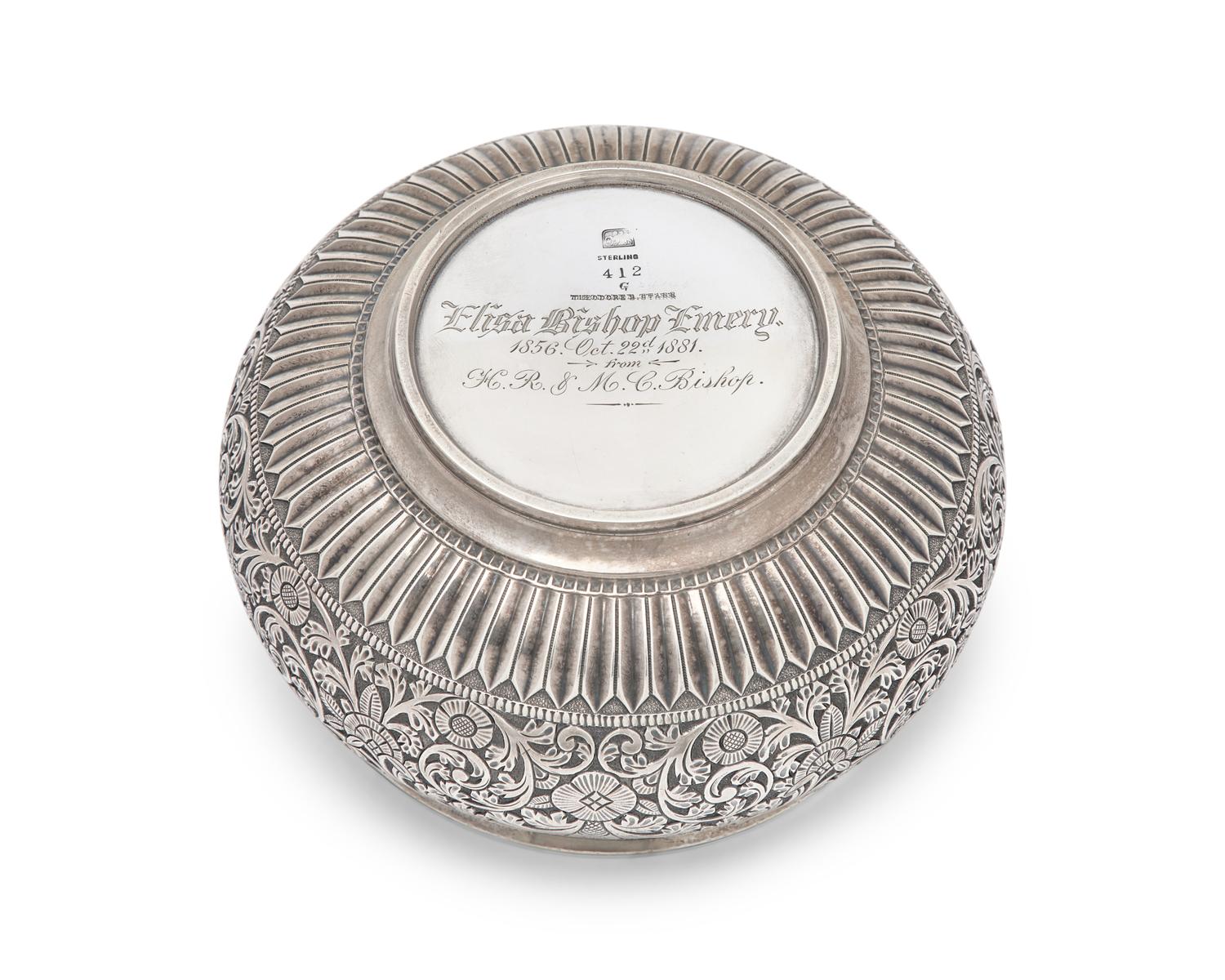 A Five-Piece Sterling Silver Coffee Service in the Persian Taste