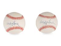 A Group of New York Yankees Items Including Mickey Mantle Signed Autograph,