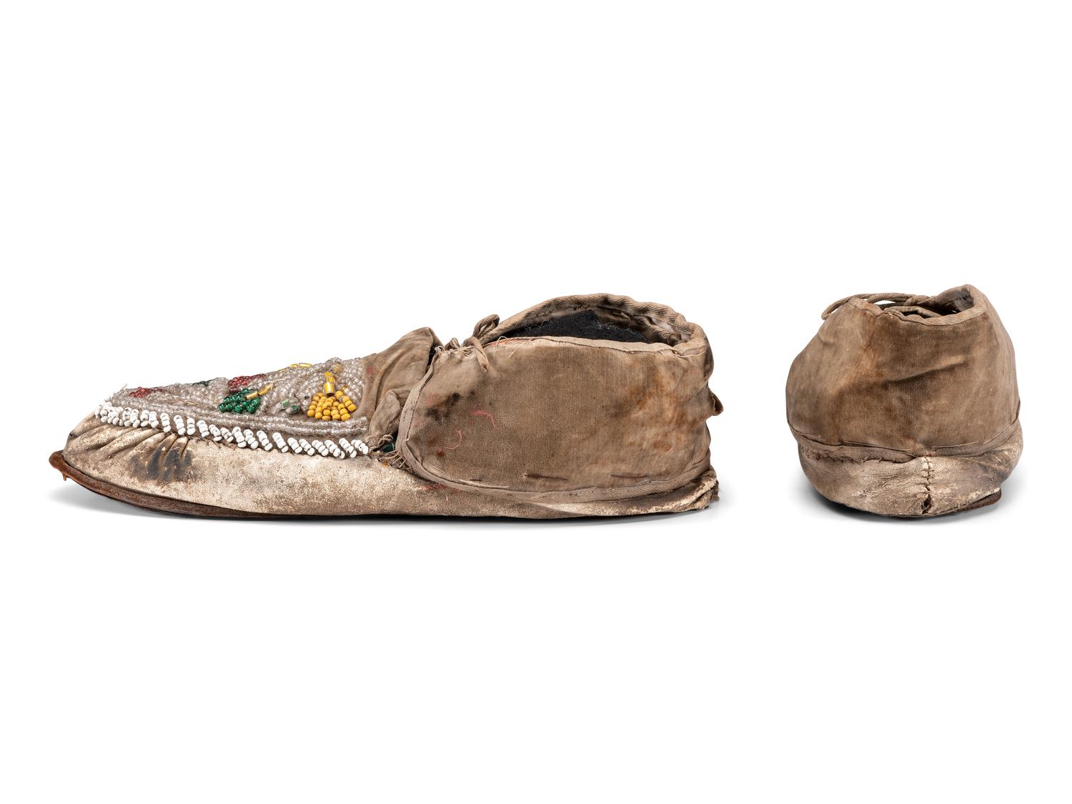Haudenosaunee Beaded Moccasins