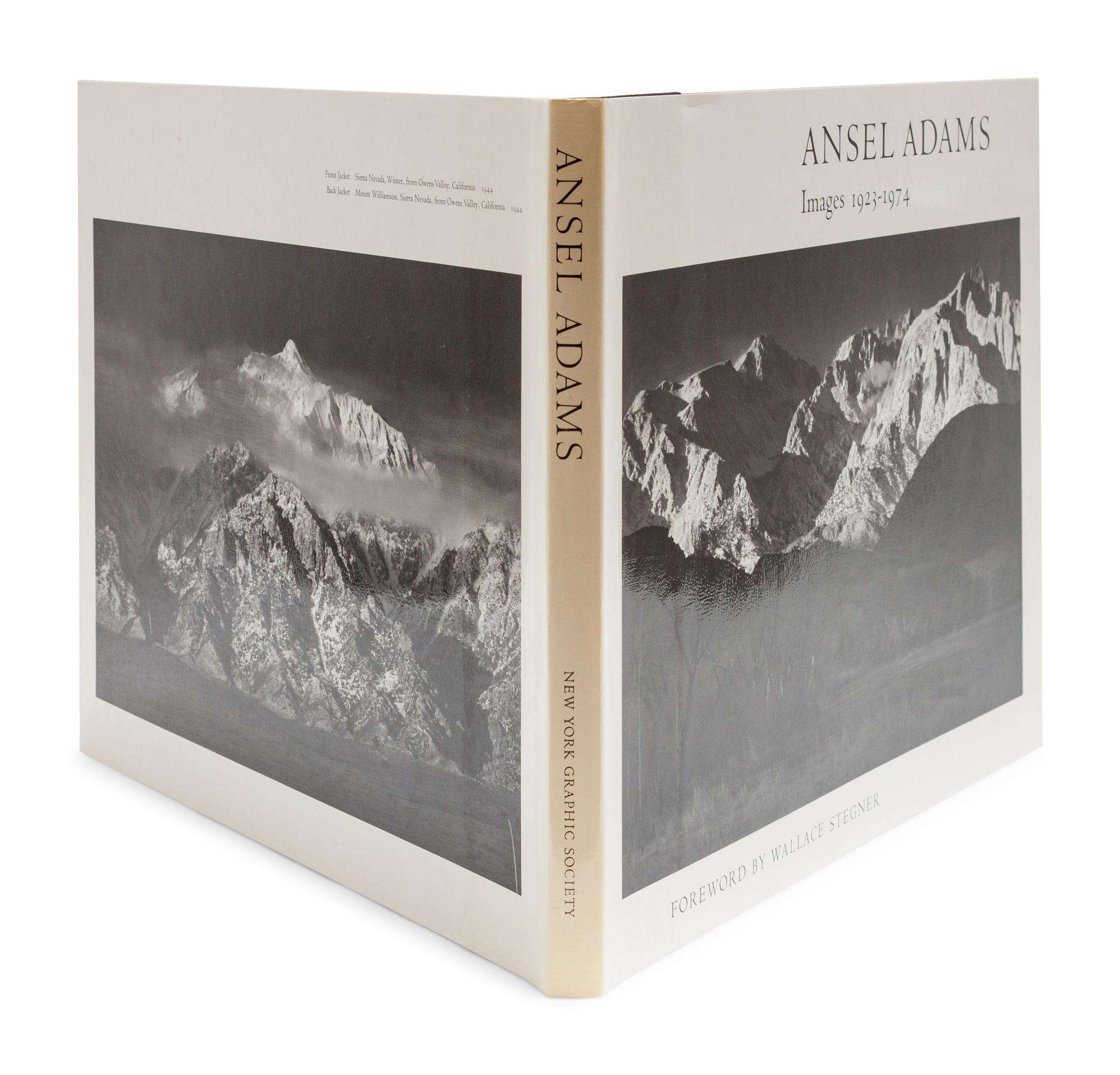 ADAMS, Ansel. Ansel Adams Images 1923-1974 . New York: New York Graphic Society, 1974.