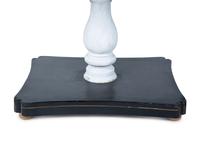 A Chinese Export Lacquer Game Table on a Later Painted Wood Base — 19TH CENTURY AND LATER