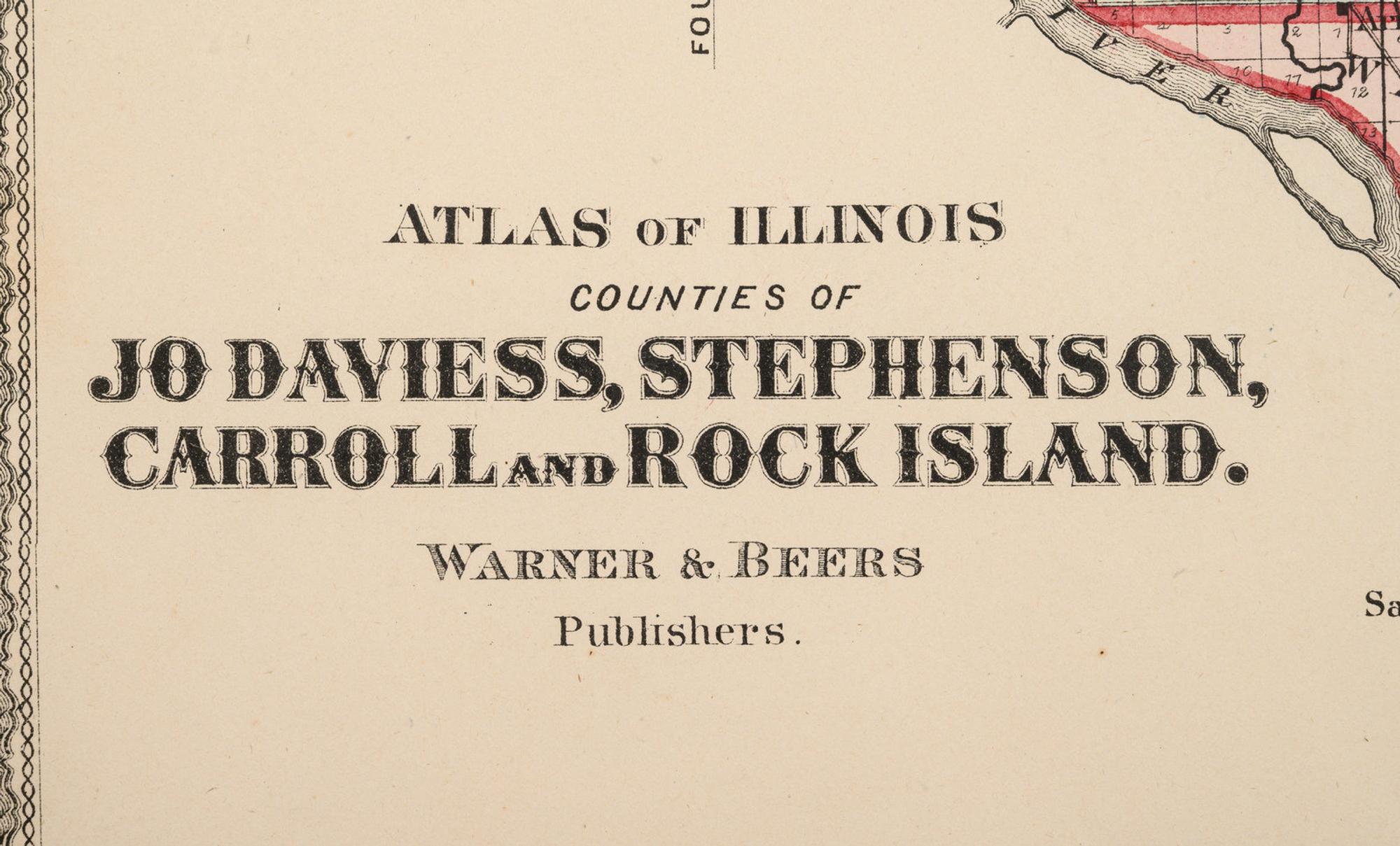 A Group of Twelve Maps of Illinois