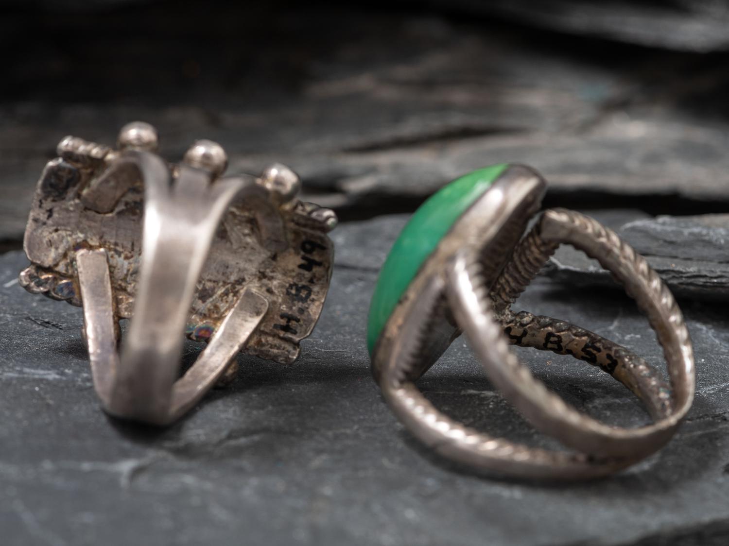Navajo Rings, Collected by Hoffman Birney (1891-1958)
