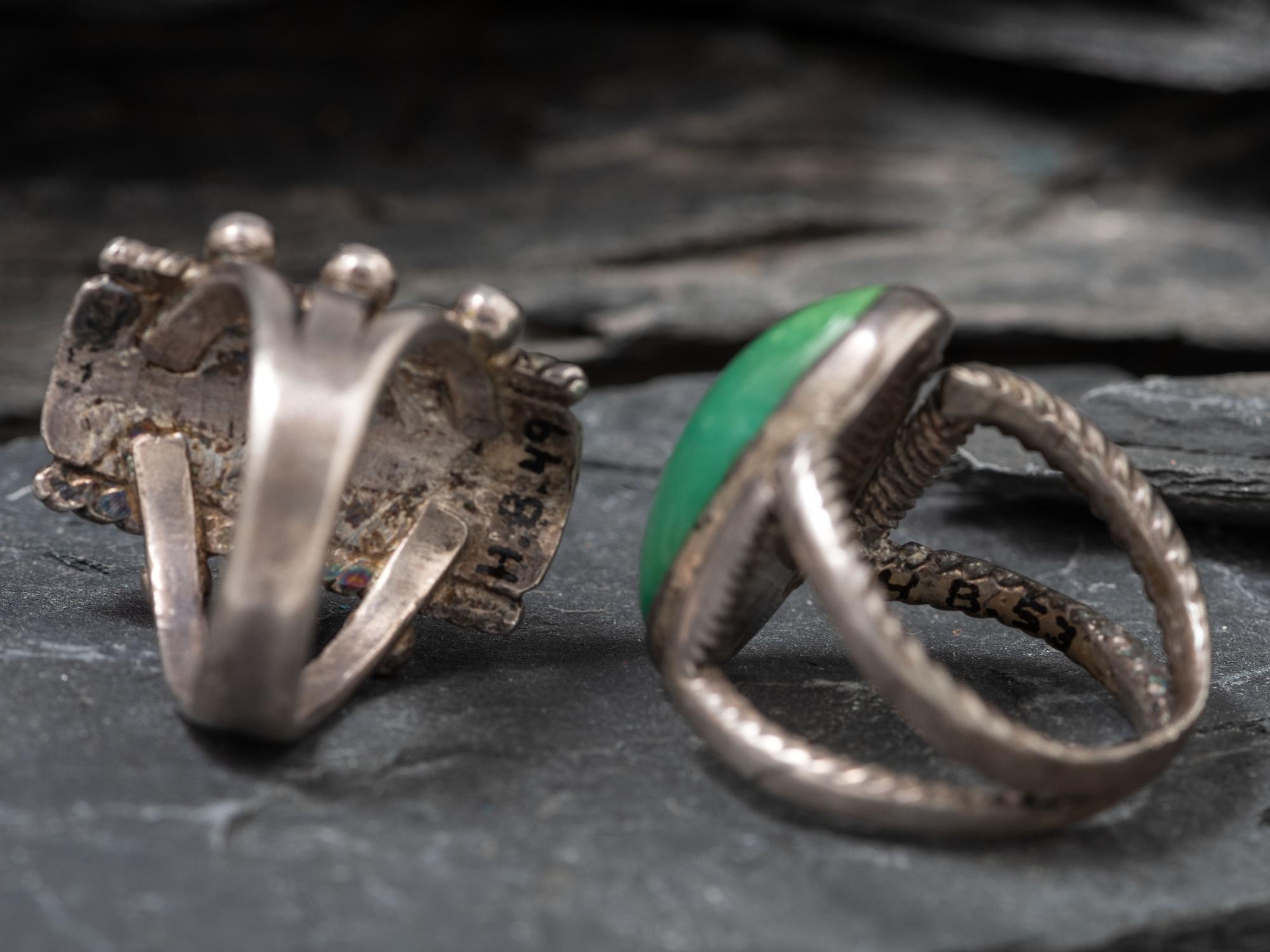 Navajo Rings, Collected by Hoffman Birney (1891-1958)