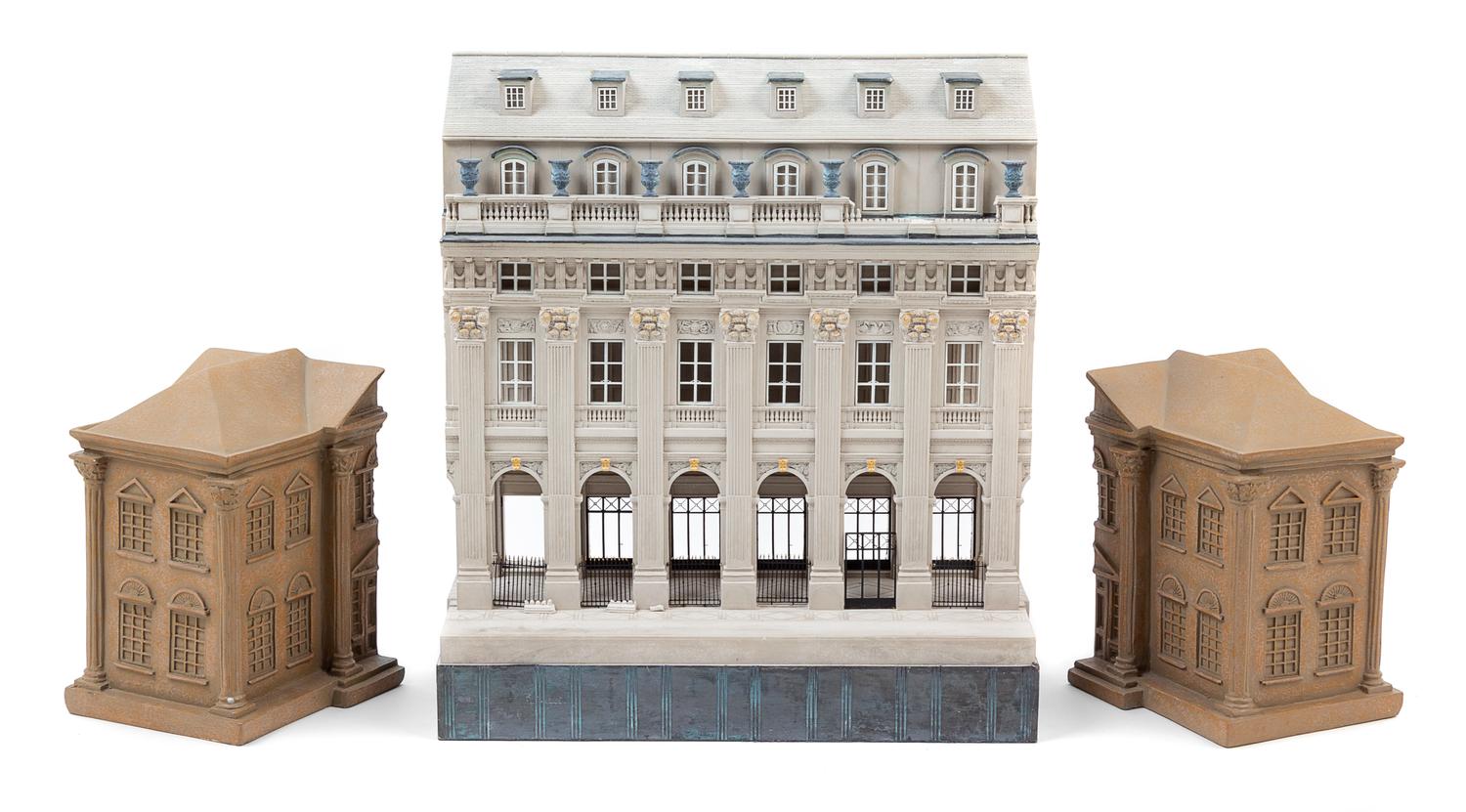 A Painted Composite Architectural Model, Timothy Richards