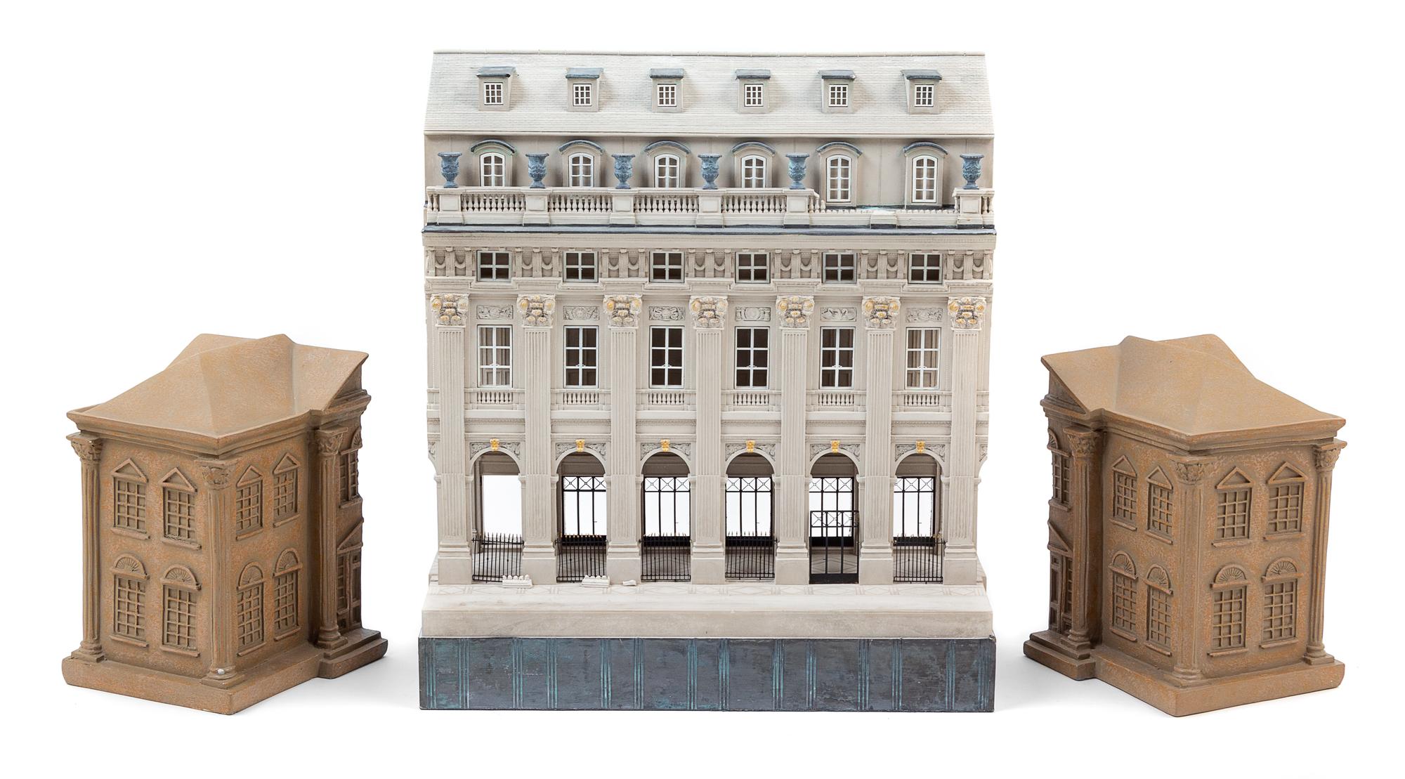 A Painted Composite Architectural Model, Timothy Richards