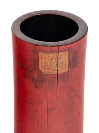 21 Chinese Lacquer and Wood Scholar's Objects