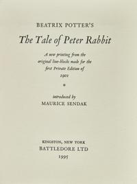 [Sendak, Maurice] Potter, Beatrix. The Tale of Peter Rabbit