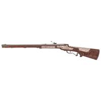 Contemporary Schwabian Wheellock Rifle in the Style of Johann Michael Maucher by John B. Derrick (American, b.1936)