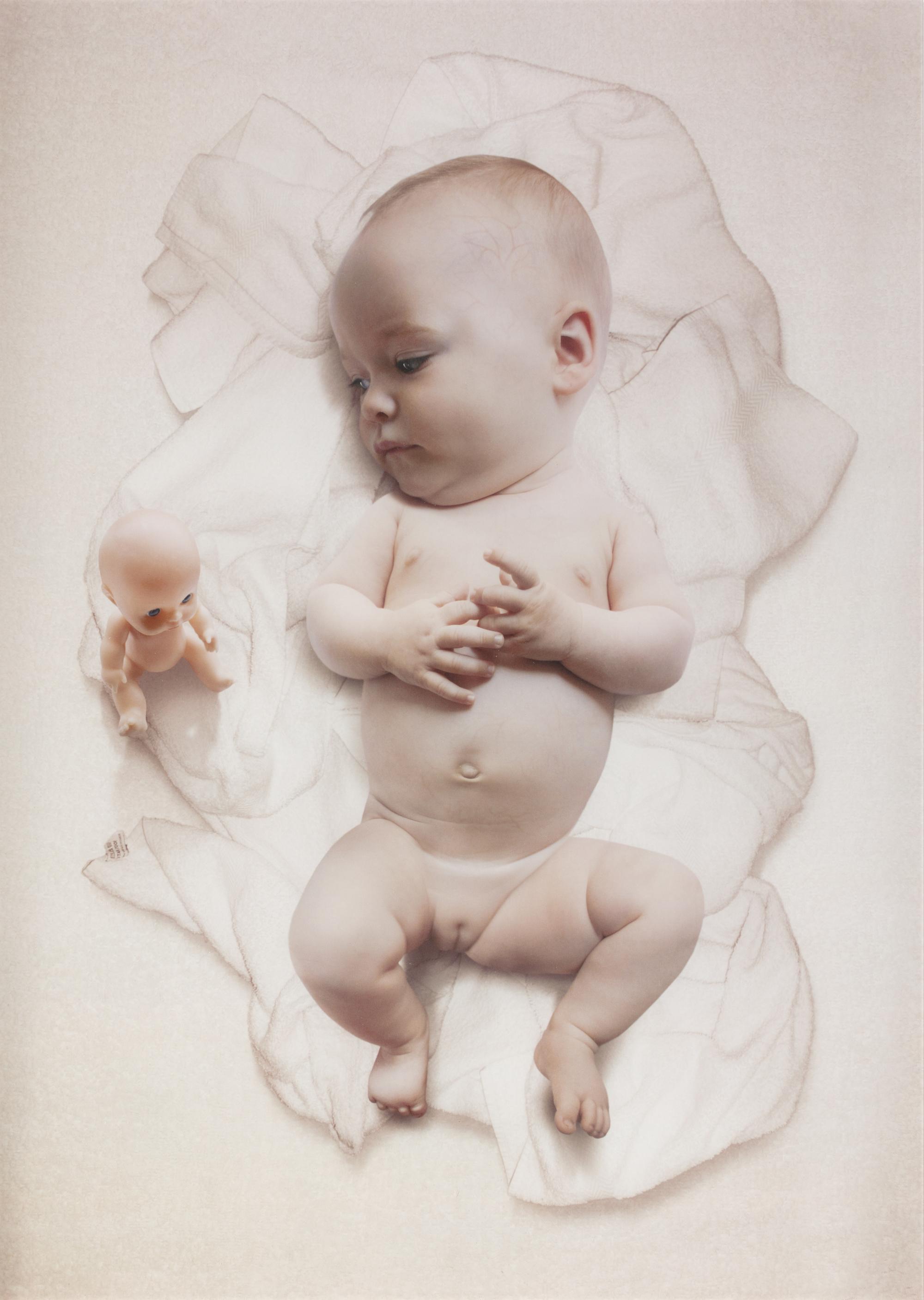 Ruud van Empel (born 1958) Babies #s 3 and 4, 2005