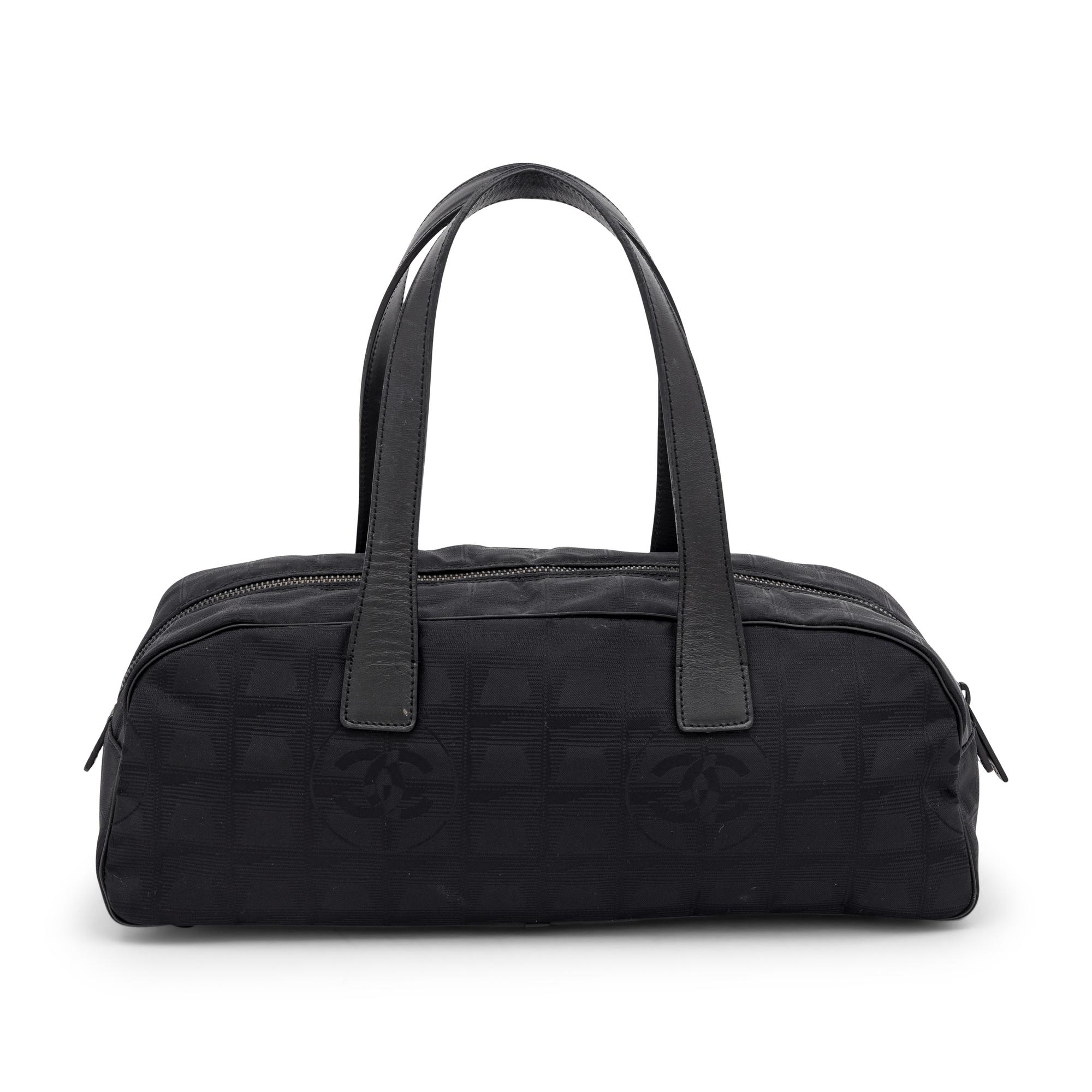Chanel, Black Bowling Bag