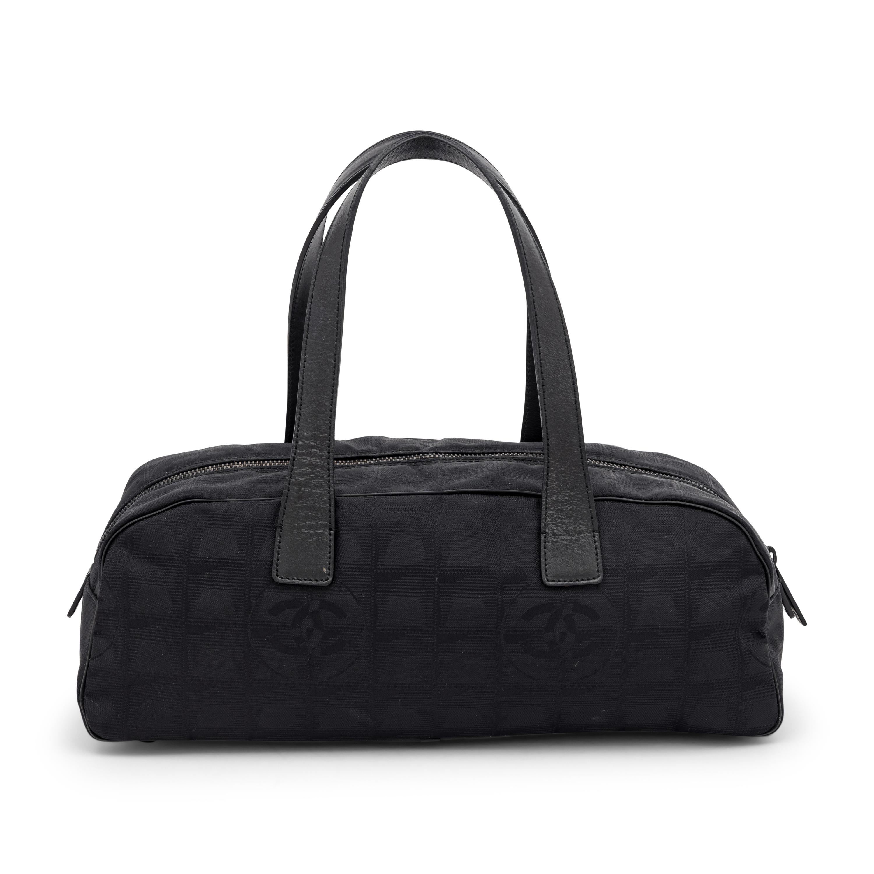Chanel, Black Bowling Bag