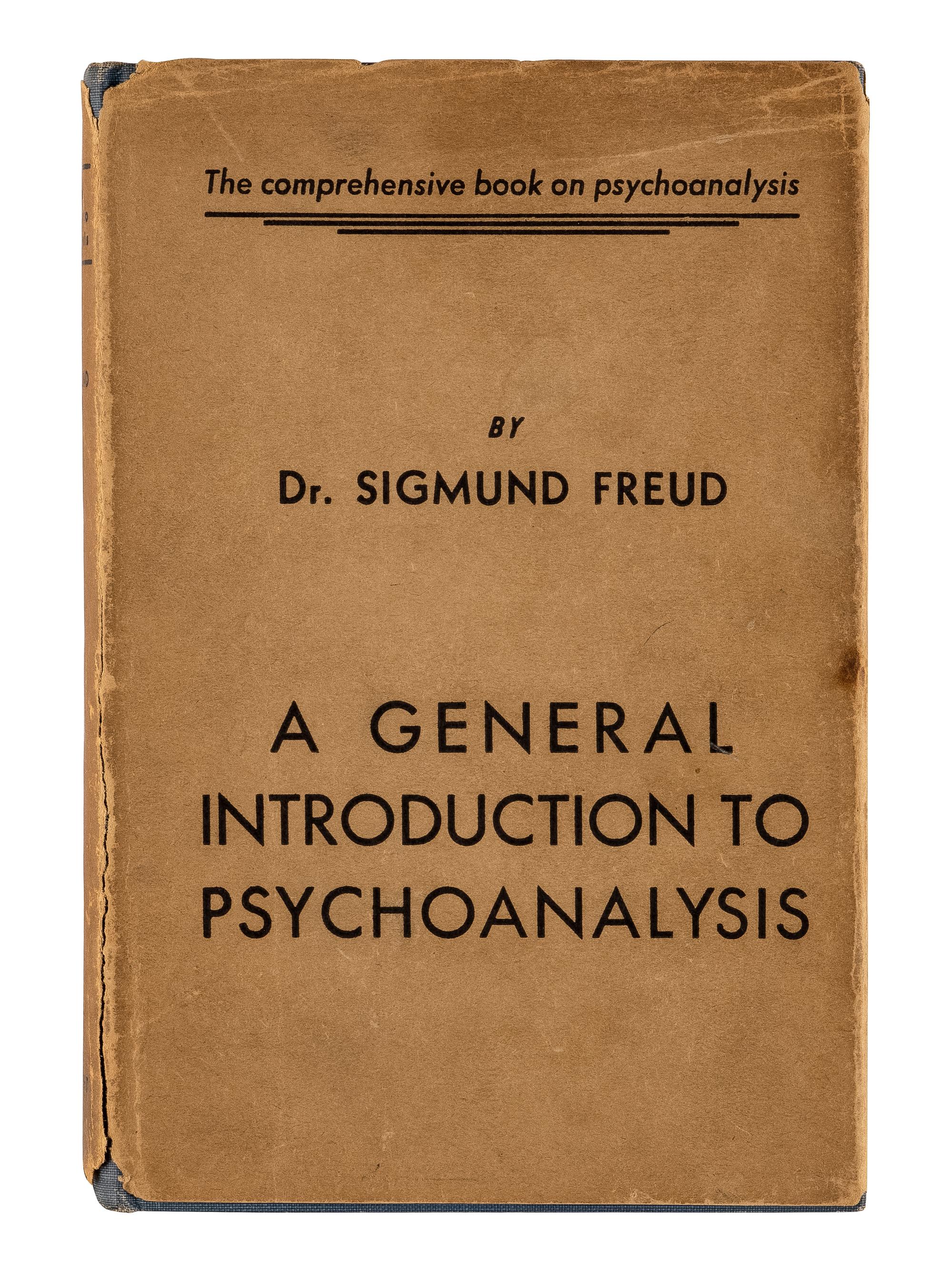 FREUD, Sigmund (1856-1939). A General Introduction to Psychoanalysis . New York: Boni & Liveright, 1920.