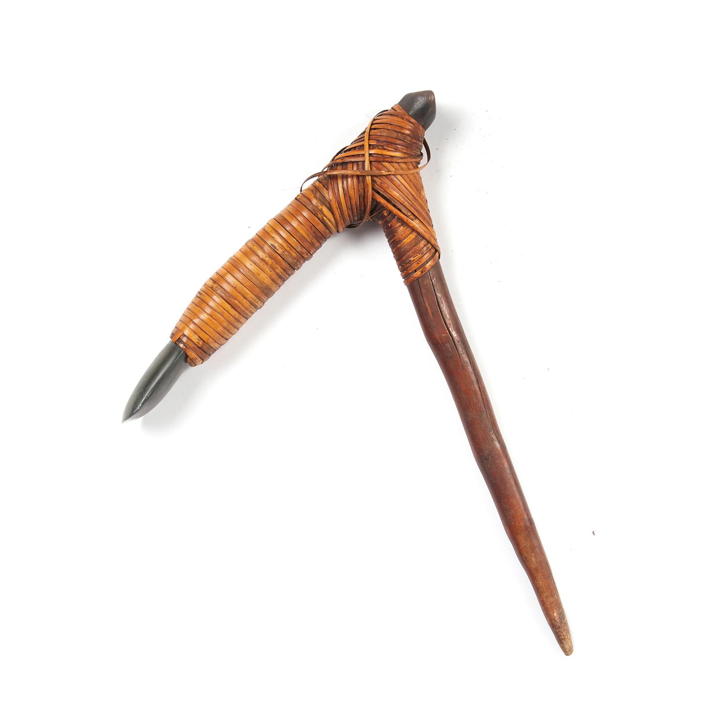 Two Asmat Adzes