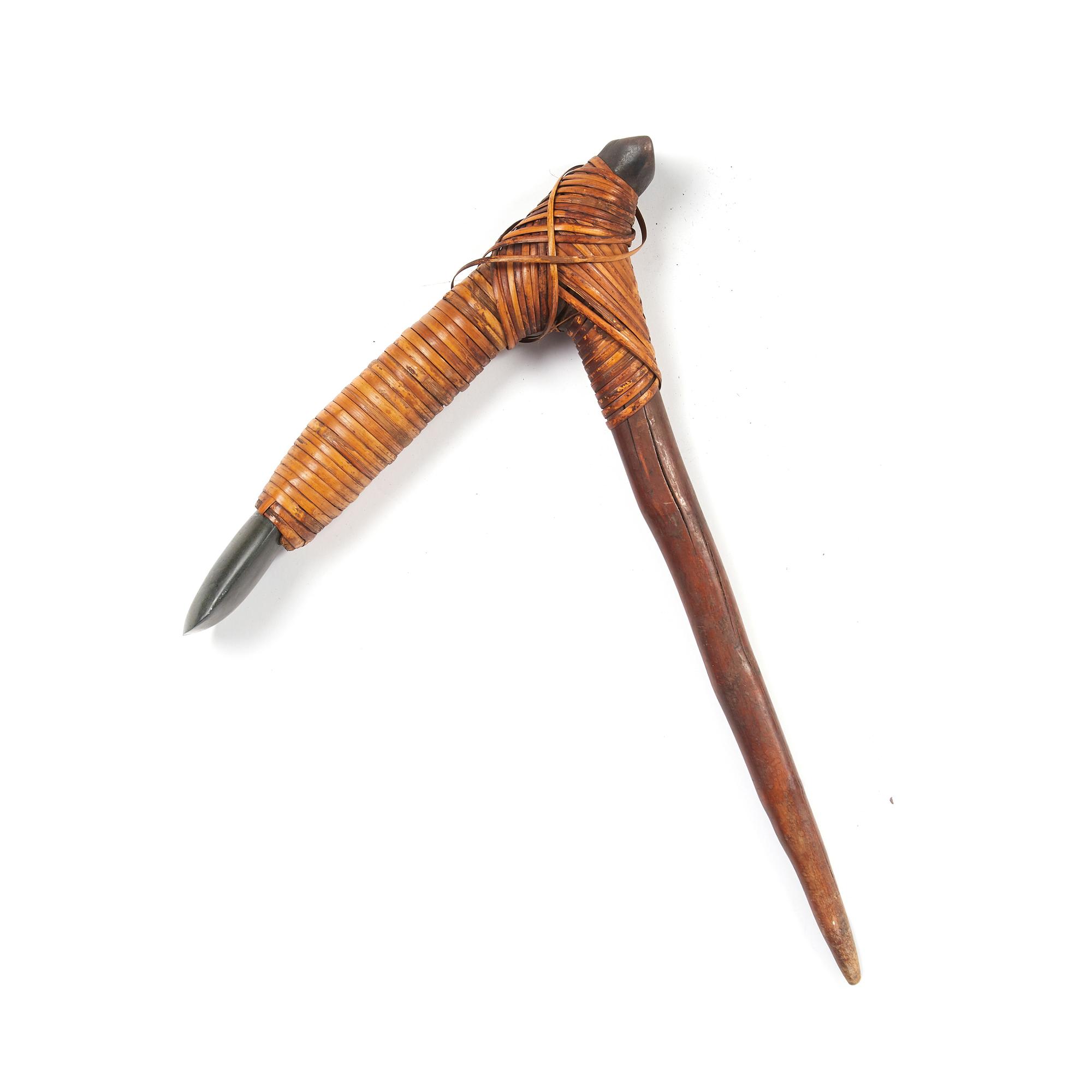 Two Asmat Adzes