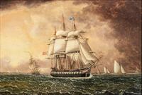 James E. Buttersworth (British, 1817-1894)