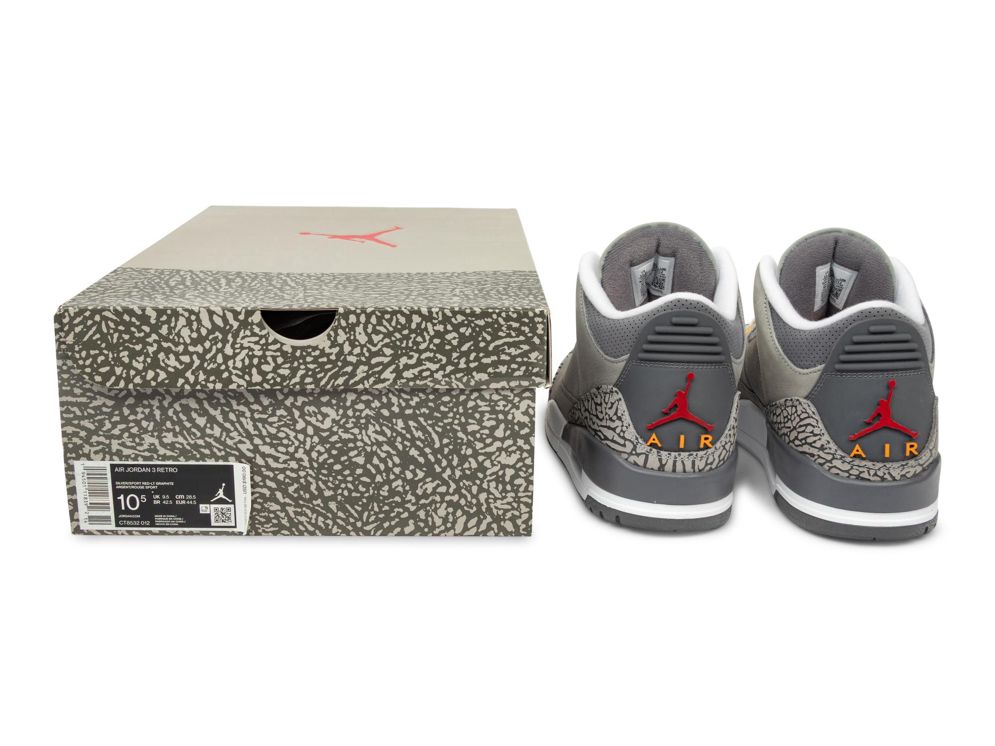 Jordan 3 Retro Cool Grey 2021 (DS)