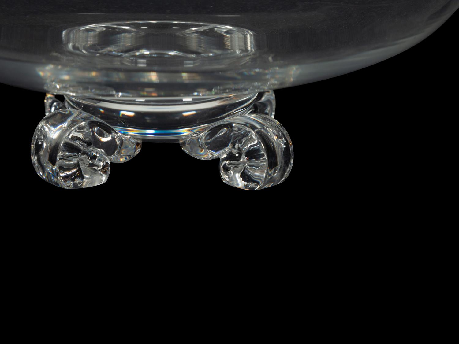 A Steuben Glass Center Bowl