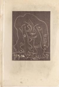 Femme Nue Cueillant des Fleurs (first and third state)