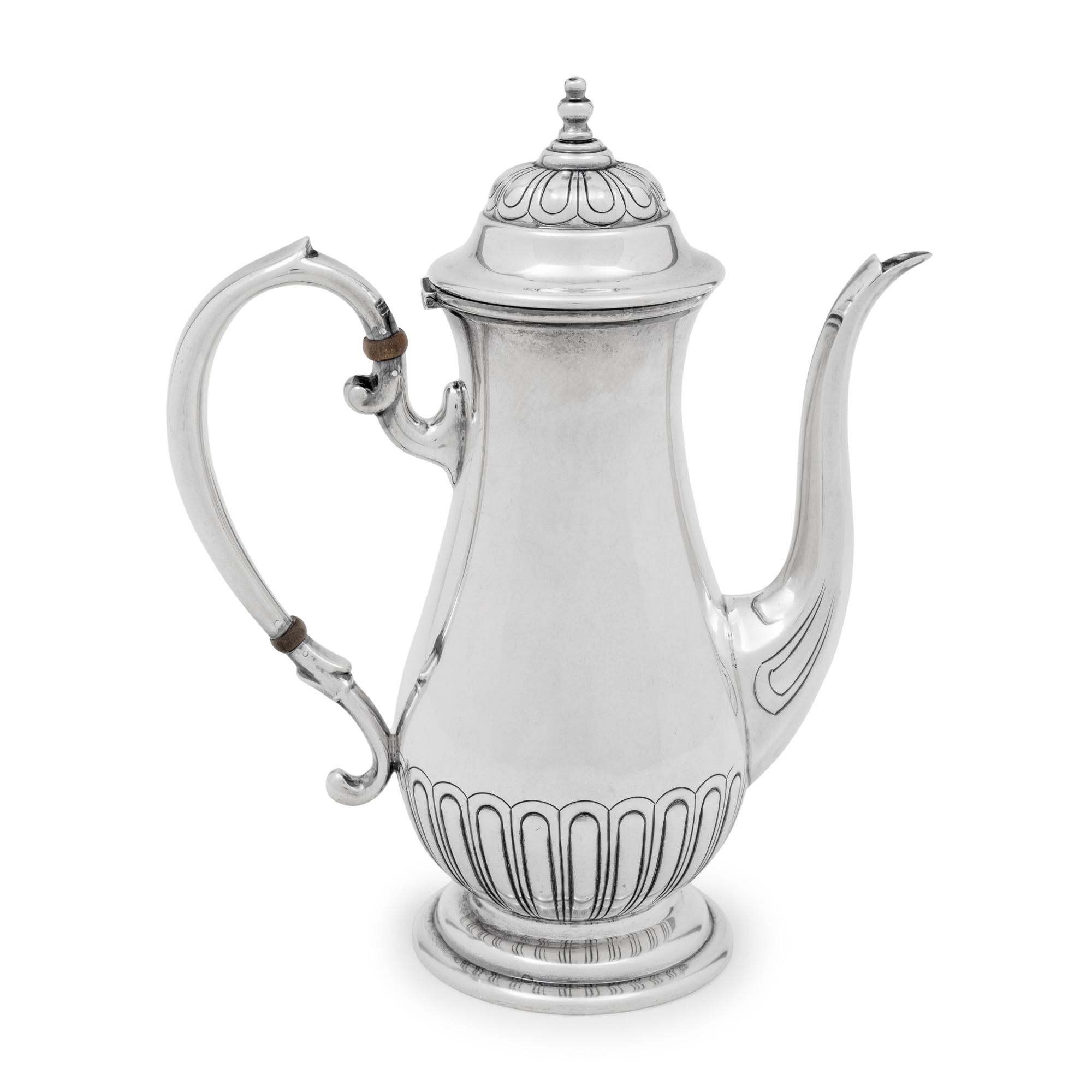 An American Silver Coffee Pot