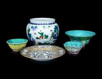 Five Chinese Porcelain Articles
