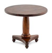 An Empire Diminutive Walnut Center Table