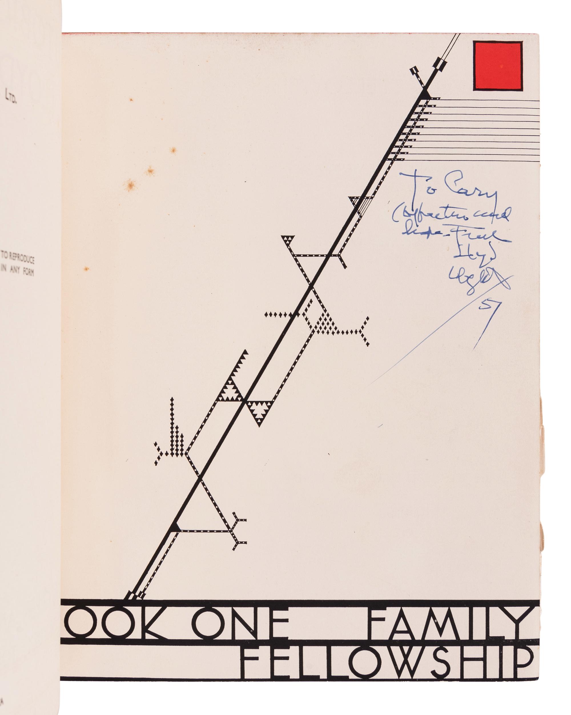 WRIGHT, Frank Lloyd (1867-1959). An Autobiography . New York: Longmans, Green and Company, 1932.