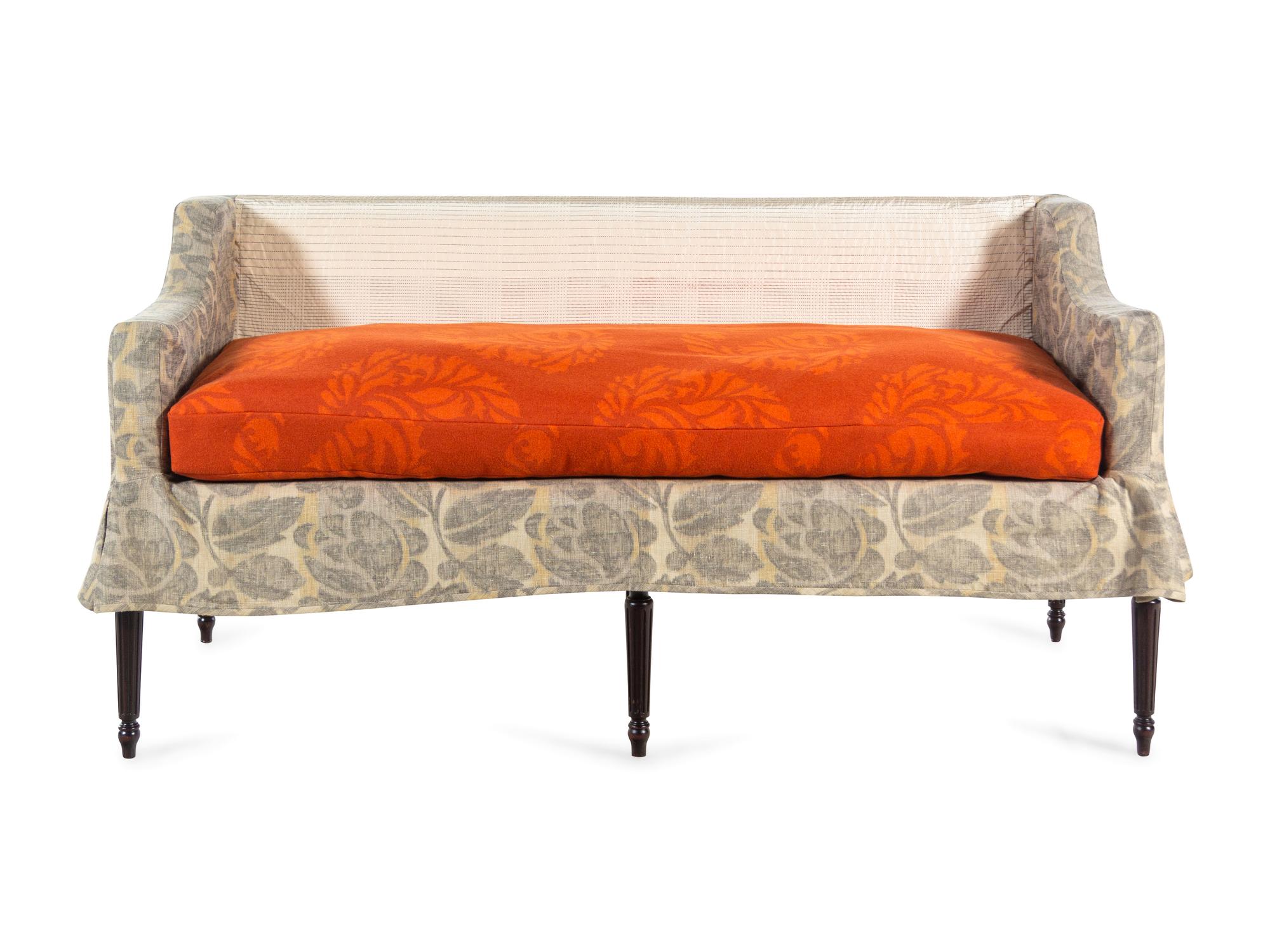 A Modern Two-Seat Sofa