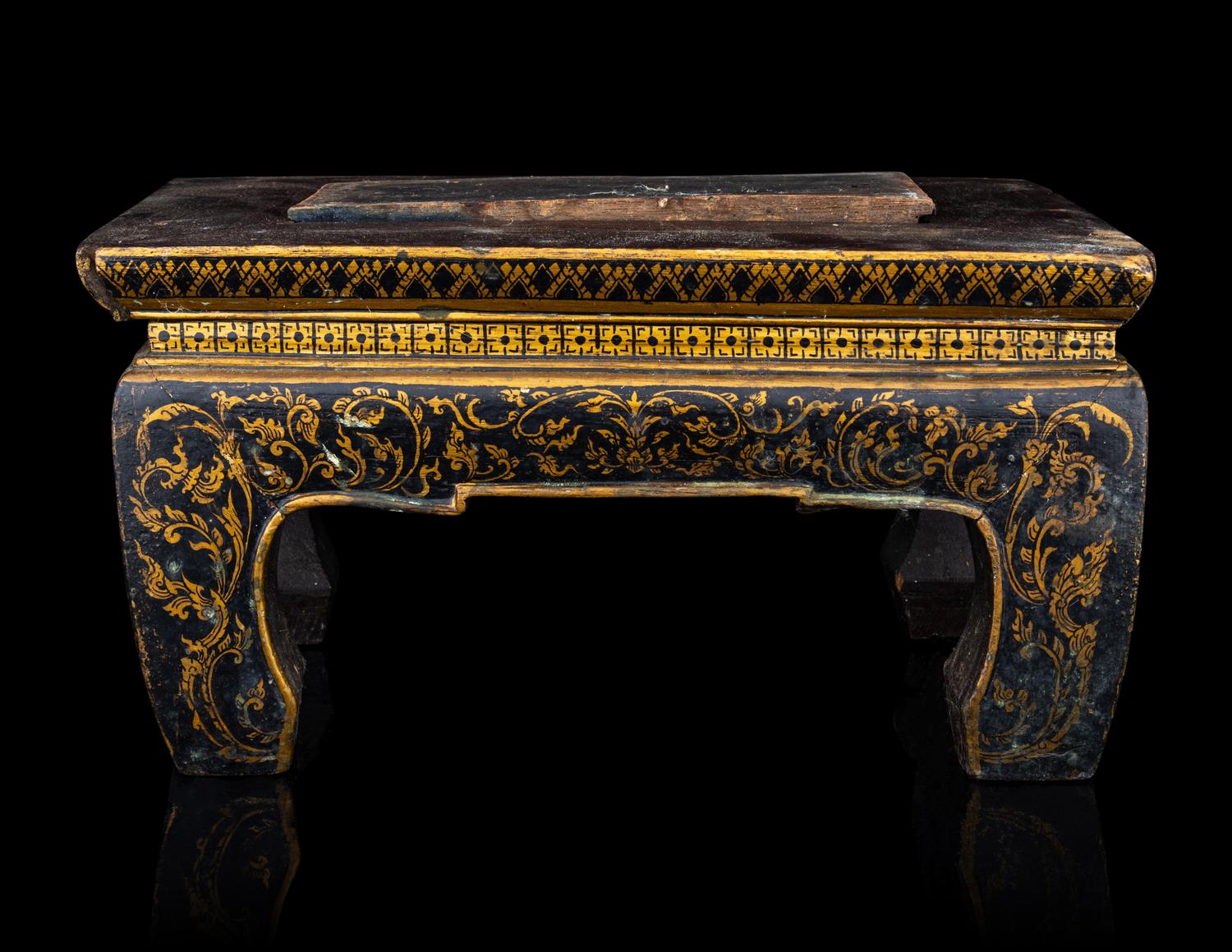 Two Small Chinese Mother-of-Pearl Inlaid Hardwood Chests