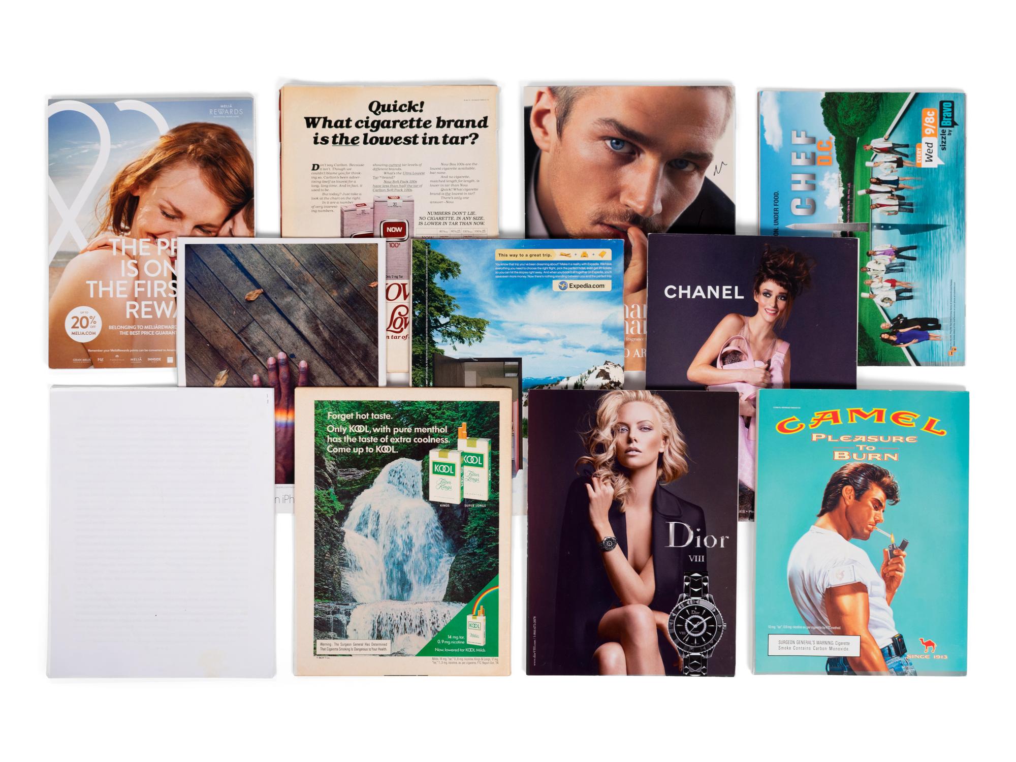 (Celebrity) A group of 10 entertainment magazines, many signed; comprising: