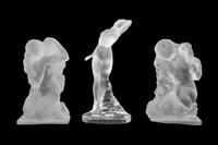 A Set of Lalique Les Quatres Saisons Figures and a Group of Other Lalique Figures