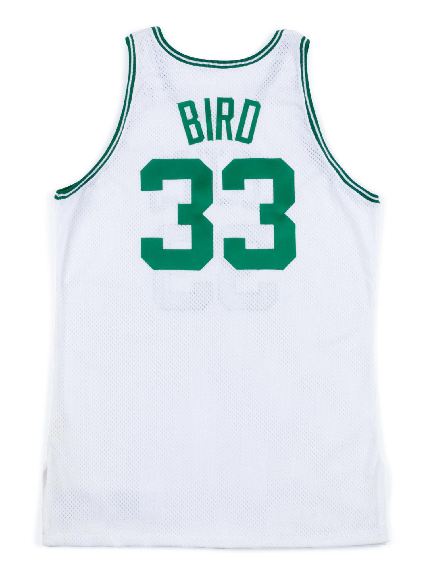 A Larry Bird Signed Boston Celtics Jersey (Champion),