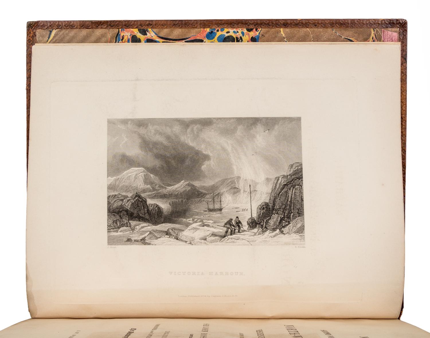 ROSS, John (1777-1856). Narrative of a Second Voyage in Search of a North-West Passage... London, 1835. FIRST EDITION.