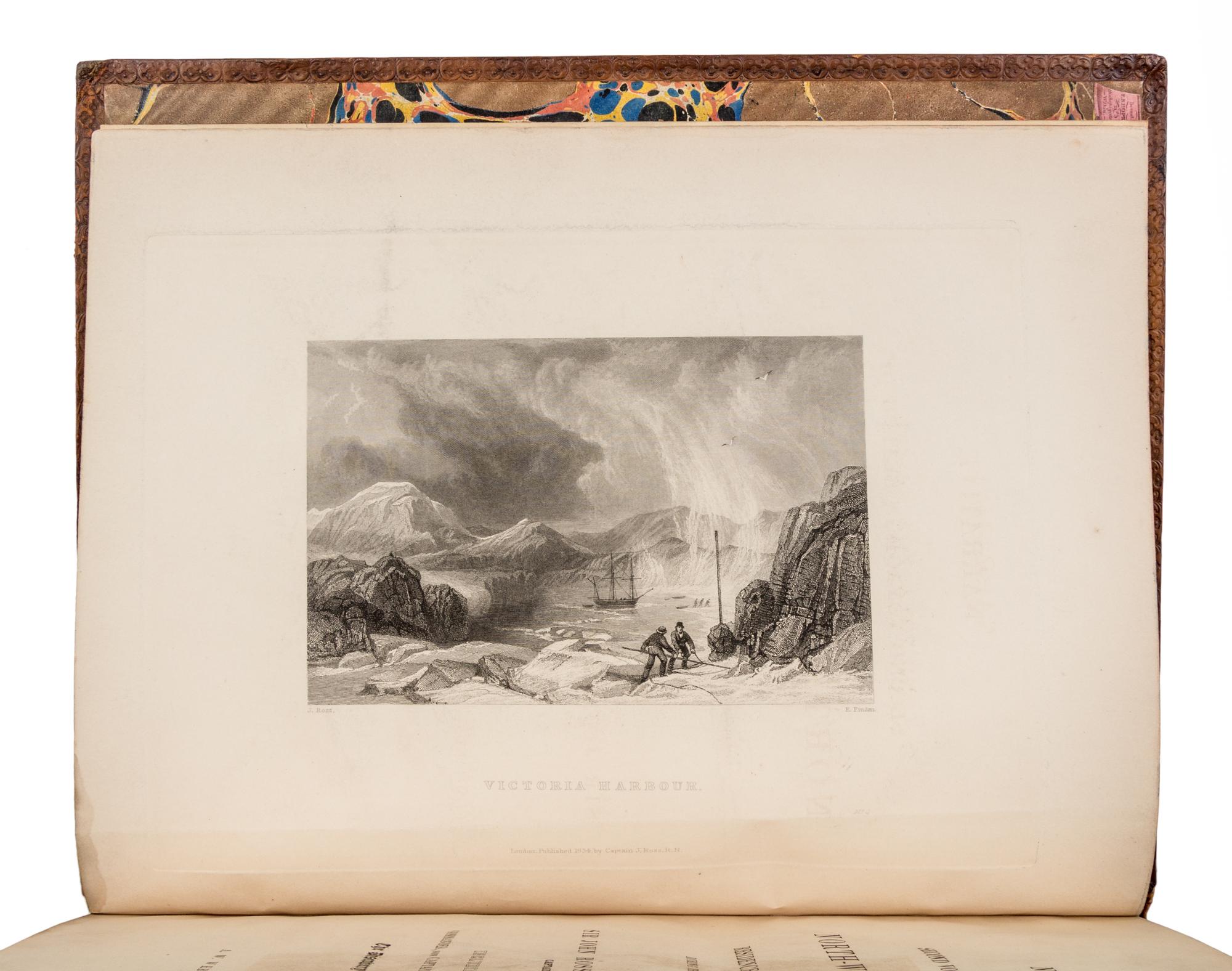 ROSS, John (1777-1856). Narrative of a Second Voyage in Search of a North-West Passage... London, 1835. FIRST EDITION.