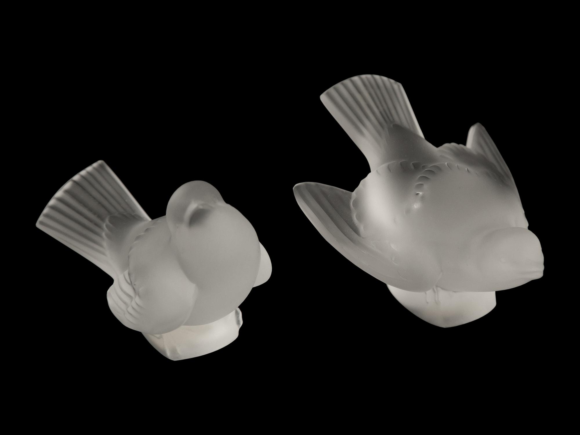 A Group of Lalique Table Articles