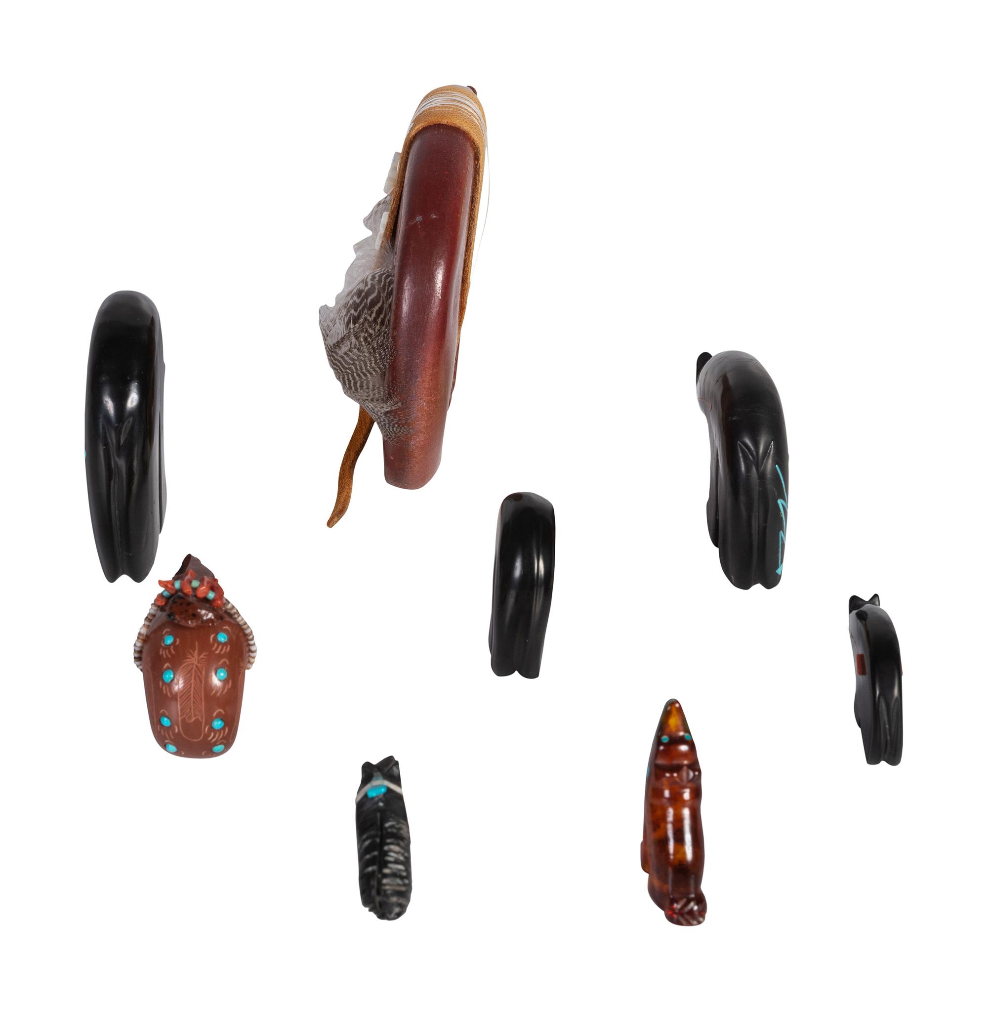 Group of Fetishes from Assorted Materials