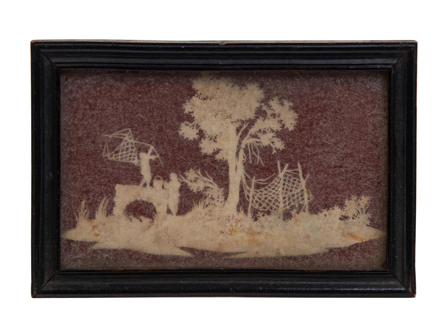 Four Framed Decorative Articles