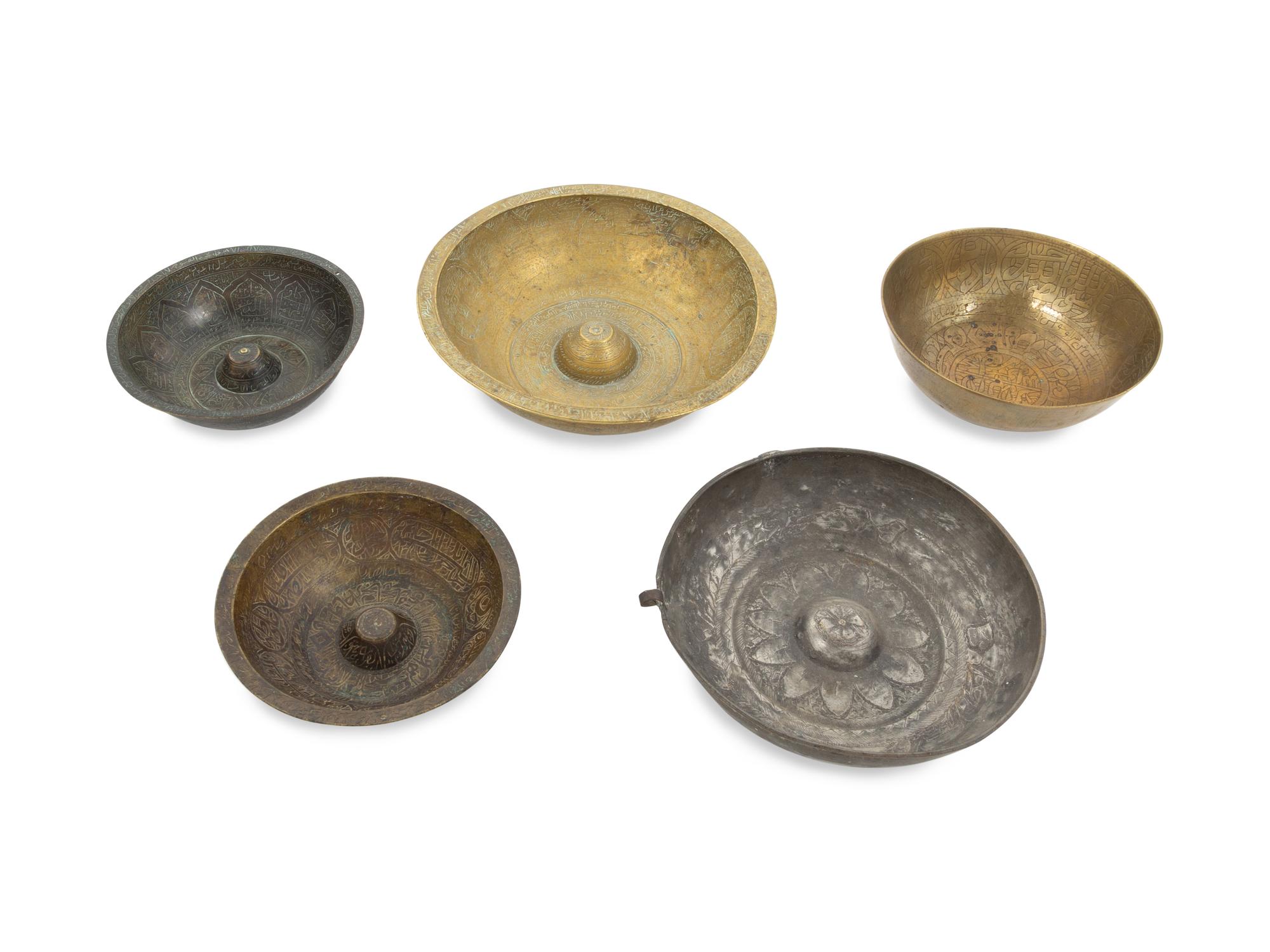 Five Iraqi Magic Bowls