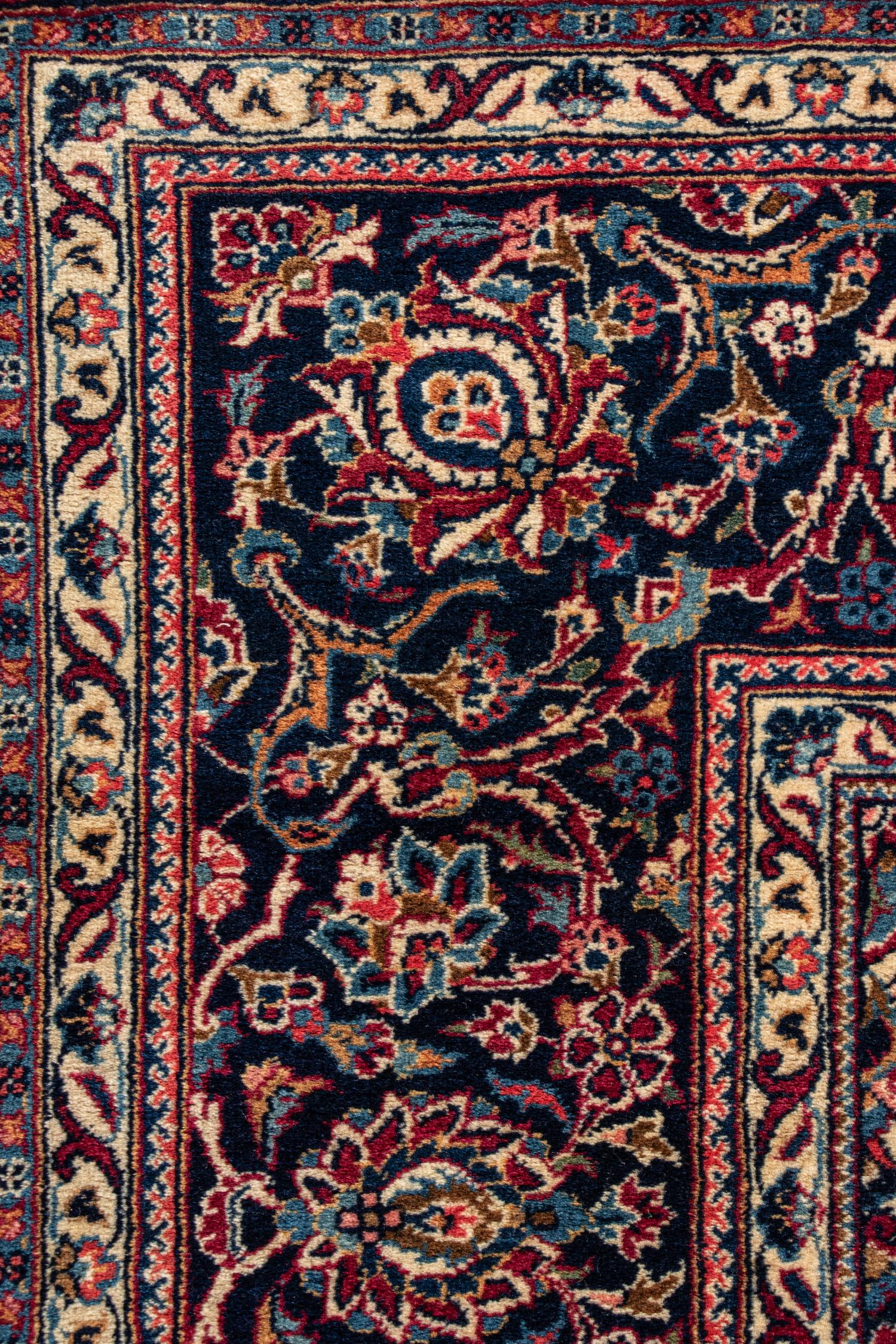 A Kashan Wool Rug